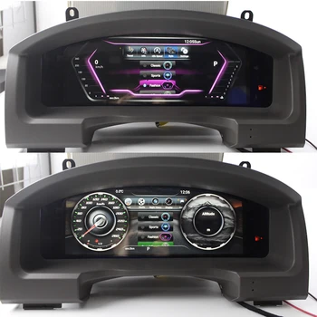 Oto Aksesuarları Araba LCD Gösterge Dash Paneli Kurulu Metre Ekran Toyota Land Cruiser 200 İçin J200 LC200 Roraima Linux OS 12.3