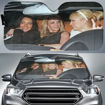 Paris Britney Lindsay ısı araba oto güneş gölge oto aksesuarları ikonik 2000s, Araba güneş gölge, Araba güneş gölge, araç ön camı: Tasarım 22