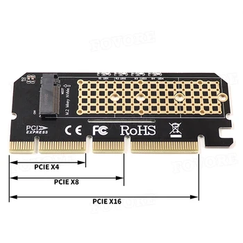 PCIE NVME M. 2 M Anahtar Tipi M. 2 SSD PCIE16X Genişleme Kartı Adaptör Kartı M. 2 Pcı-E 11