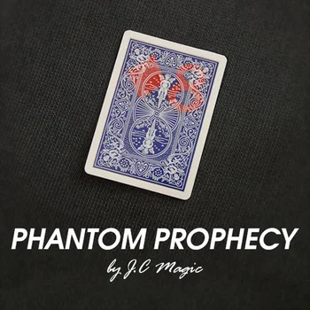 Phantom Kehanet tarafından JC Sihirli Hile Kart Sihirli Hileler Yakın çekim Sihirli Sahne Yanılsama Tahmini Bulmak Seçilen Kart Sihirbaz 17