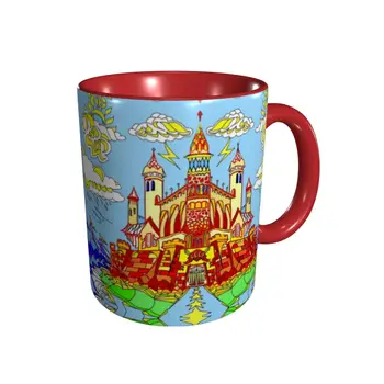 Promosyon CCCP Sovyetler Birliği Komünist Parti (8) kupalar Komik Grafik Bardak Kupalar Baskı Komik Yenilik R355 çay fincanları 2