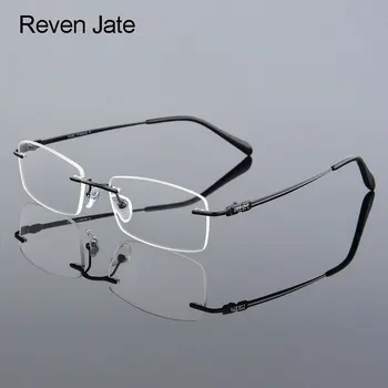 Reven Jate 633 Çerçevesiz Erkek Gözlük Çerçevesi Optik Reçete Gözlük Erkek Gözlük Moda Çerçevesiz Gözlük 7
