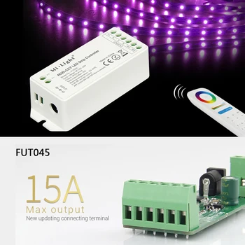 RGB / RGBW / RGB + SKK LED Şerit Denetleyicisi DC12V ~ 24 V can 2.4 G Kablosuz WİFİ APP Akıllı Panel Uzaktan dönüş kapalı ışık zamanlama led Dimmer 2