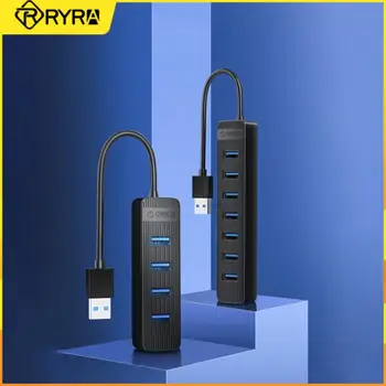 RYRA 4 Port USB3.0 HUB C Tipi Güç Kaynağı Bağlantı Noktası uyumlu fare / klavye / U disk / yazıcı PC Dizüstü Bilgisayar Aksesuarları 21
