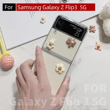 Samsung Galaxy Z Flip3 5G Durumda r Samsung Z Flip 3 5G durumda Flip3 Durumda sevimli kız için 18