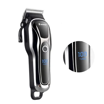shınon saç düzeltici USB şarj edilebilir saç kesme makinesi saç kesimi makinesi lcd ekran oilhead kesme makinesi 21