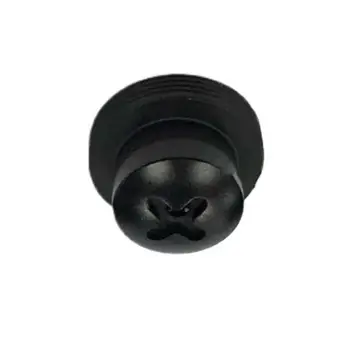 Siyah Vida Şekli Lens güvenlik kamerası 3.7 mm Lens 2.0 MP Geniş Görüş 72 Derece M12 Montaj Düğmesi lens Spor Eylemleri Kamera