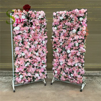 SPR Mükemmel fiyat ipek şakayık çiçek başları çiçek duvar dekorasyon çiçek kafa yapay 4