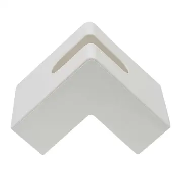 Stil Sağ Açı Mutfak Oturma Odası Yatak Odası Basit Modern Kağıt Organizatör Doku Kutusu saklama kutusu Peçete Dağıtıcı