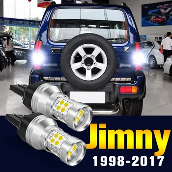 Suzuki Jimny İçin 2 adet LED Ters Ampul Yedek Lamba 1998-2017 2007 2008 2009 2010 2011 2012 2013 2014 2015 2016 Aksesuarlar 17