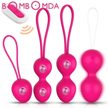 Sıkın Kegel Topu Vibratörler Vajina kas çalıştırıcı Topu Yumurta Samimi Seks Oyuncakları Kadın için Vajinal Topları Ürünleri Yetişkinler Kadınlar için 7