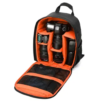 Sırt çantası Nefes Çok fonksiyonlu Açık Aşınmaya dayanıklı Suya dayanıklı DSLR dijital kamera Çantası Fotoğraf Kamera Çantaları 19