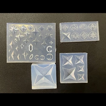 Taş Taş Epoksi Reçine silikon kalıp 3D Fondan Kalıp Kek DIY Malzemeleri Profesyonel Pişirme Araçları El Yapımı Sabun Kalıp 21