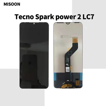 Tecno Spark güç 2 LC7 dokunmatik LCD ekran Ekran Tecno Spark güç 2 LC7 Ekran Digitizer Meclisi Değiştirme 11