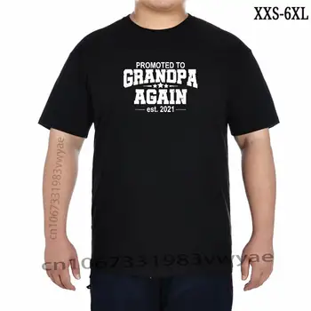 Terfi Büyükbaba Tekrar 2023 Bebek Duyuru Hediye TShirt Tişörtleri Casual İndirim Erkekler Tees Casual Pamuk XXS-6XL 8