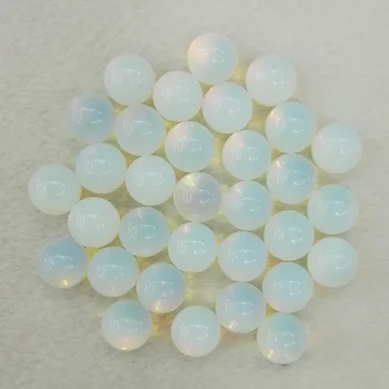 toptan opal doğal taş yuvarlak Top Boncuk 10mm Hiçbir delik charm taş Boncuk Takı Yapımı Için 50 adet / grup ücretsiz kargo