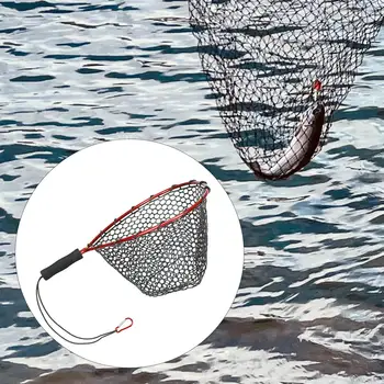 Tor ağı Katlanır Örgü Alabalık Değil Geri Çekilebilir Somon Net Balıkçılık Tuzak Tek Cazibesi Deniz Balıkçılığı El Net Büyük Balık Balıkçılık 15
