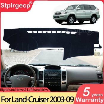 Toyota Land Cruiser Prado 120 için J120 2003~2009 Kaymaz Mat Dashboard Kapak Pad Güneşlik Dashmat Aksesuarları 2004 2005 2007