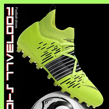 Trend yumru renk futbol ayakkabısı erkek spor ayakkabı açık nefes futbol ayakkabısı rekabet özel kaymaz futbol ayakkabısı 7