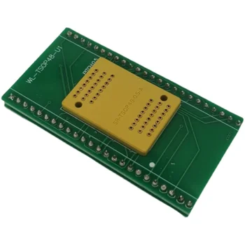 TSOP48 terminal kartı adaptör panosu TSOP test soketi 0.5 mm çip iğne soket Bakalit