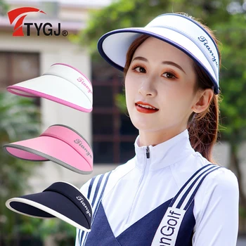 TTYGJ PYWB001 Golf kadın Şapka Ayarlanabilir Boş Üst Anti-Uv Güneşlik Yaz Güneş Koruma Açık Güneşlik Koşu Spor Kapaklar 21