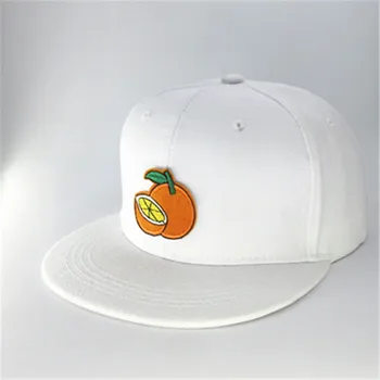 Turuncu meyve nakış Beyzbol şapkası hip-hop kap Ayarlanabilir Snapback Şapka erkekler ve kadınlar için 321 1