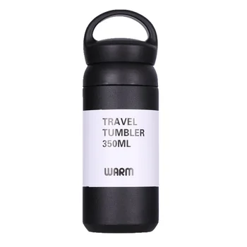 UPORS 500ML Taşınabilir Seyahat Kahve Kupa 304 Paslanmaz Çelik Yalıtımlı Kahve Seyahat kulplu kupa Sızdırmaz Kullanımlık Bardaklar 16