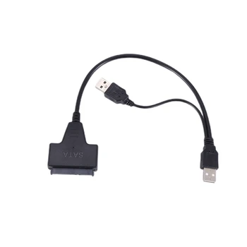 USB 2.0 IDE SATA S-ATA 2.5 / 3.5 İnç Adaptörü HDD / SSD Dizüstü sabit disk sürücüsü dönüştürücü kablosu