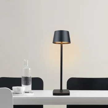 USB Şarj masa lambası Göz Koruması Dokunmatik Karartma LED masa lambası Alüminyum Restoran Oturma Odası Yatak Odası Okuma Gece Lambası 1