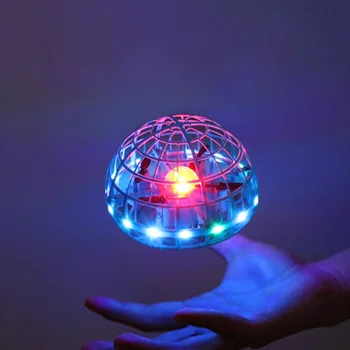 Uçan Top Spinner Topu UFO Bumerang Yükselen Uçan Oyuncak Mini Drone LED El Hareket Kontrolü Hediye çocuk için oyuncak Yetişkin