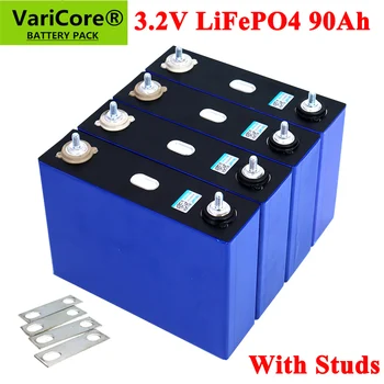 VariCore 3.2 V 90Ah LiFePO4 pil için 4S 12V 24V 3C 270Ah Lityum demir phospha Güneş enerjisi Araba Tekne piller Vergi Ücretsiz 5