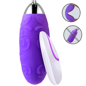 Vibratör Yumurta Kablosuz Uzaktan Kumanda Vibratör Yumurta g-spot Klitoris Stimülatörü Düşük Gürültü Titreşimli Seksi Oyuncaklar Kadınlar İçin Seks Makinesi 21