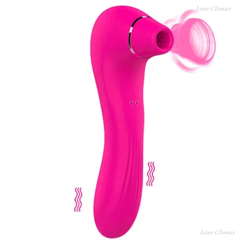 Vibratör Çok frekanslı Emme Seks Oyuncakları Oral Seks Sopa Klitoris Enayi G-spot Stimülatörü Mastürbasyon Kadın Yetişkin Ürün