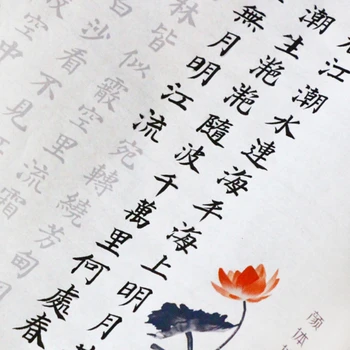 Yan Zhenqing Küçük Düzenli Komut Defterini Çin Klasikleri Şiir Miaohong Fırça Defterini Acemi kaligrafi fırçası Kalem Kopyalama