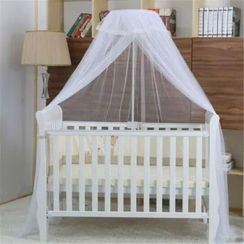 Yaz Bebek Cibinlik Örgü Kubbe Yatak Odası Perde Ağları Çocuk Yatak Malzemeleri Yenidoğan Bebekler Taşınabilir Gölgelik 10