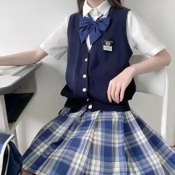Yaz kadın Mini Etek Harajuku Kore Moda Tatlı ve Sevimli Kawaii Etek Kız Yüksek Bel Ekose Pilili Etek Baa Tarzı 3