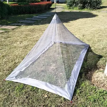 Yaz Üçgen Böcek Sivrisinek Geçirmez Örgü Kamp Açık Net Çadır Cibinlik Kamp Kamp Kamp Bivouac U3 7