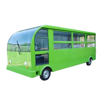 Yemek arabası Römork Mobil Mutfak Elektrikli Araç yiyecek içecek ekipmanları Dondurma Kabarcık Çay Hot Dog Kahve satış arabası 2