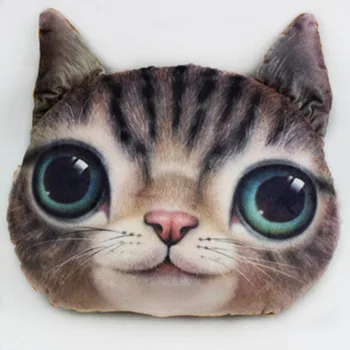Yeni 3D Yaratıcı Karikatür yastık dekoratif yastık Kedi Yastık Kedi şekerleme yastığı Yastık ve Yıkanabilir bel yastığı Sevimli koltuk minderi 4
