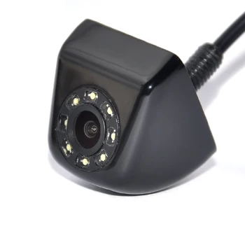 Yeni Klasik CCD ccd Araba Dikiz Park Sistemi için Kamera Geniş Açı Su Geçirmez 8 LED gece Park Geri Yardım 5