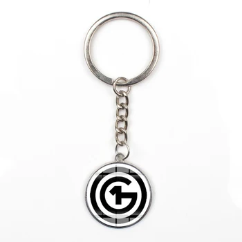 Yeni O1G Anahtarlık Macar Klasik Logo Cam Kubbe Kolye Anahtarlık Cüzdan Araba Anahtarı Takı Anahtarlık Porte Clef Hatıra Hediye