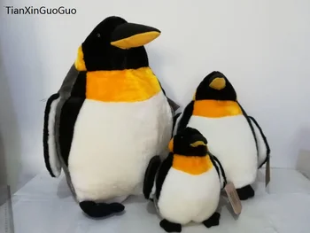 yeni varış karikatür penguen peluş oyuncak bir aile penguenler yumuşak bebek atmak yastık Noel hediyesi h1034 18