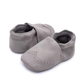 Yenidoğan Erkek Bebek Kız Ayakkabı İlk Yürüyüşe Bebek makosen ayakkabı PU Deri Prewalkers Çocuklar İçin Beşik Ayakkabı Bebek Tulumları 5