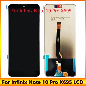 Yüksek Kalite 6.95 ” Infinix Not 10 Pro X695 / Not 10 Pro NFC X695C lcd ekran dokunmatik ekranlı sayısallaştırıcı grup Repla