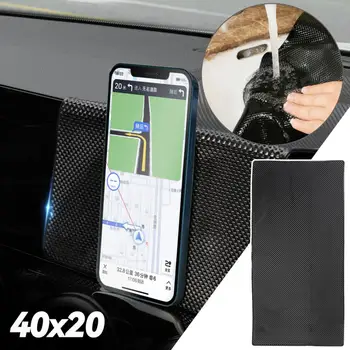 Yıkanabilir Araba Dashboard Yapışkan Anti-Skid PU Mat Kaymaz Ped Kaymaz Yapışkan Telefon Tuşları Tutucu GPS Paraları Gövde Oto Aksesuarları