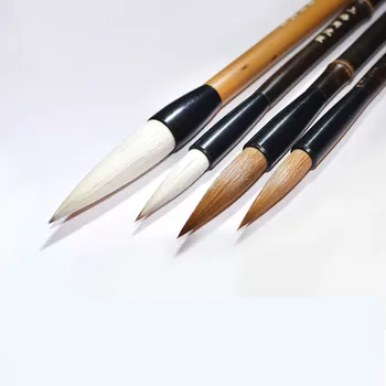 Çin Kaligrafi Yazı Fırçası Kalem Seti Düzenli Komut Kaligrafi Fırçası Çizim Yazma Beyler İmza Manzara Boyama