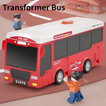 Çocuk Büyük Deforme Atalet Otobüs Otobüs Atılım Macera Bebek direksiyon Oyuncak Araba Oyuncak Som 10