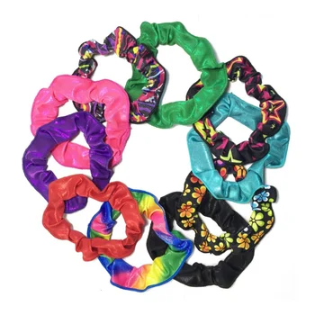 Çocuk Kız Jimnastik Bale Saç Scrunchies Bandı Bağları Halat Polyester Elyaf Spandex Dans Şapkalar Aksesuar 7