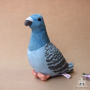 Çocuk Oyuncakları Doğum Günü Hediyeleri Simülasyonları Sevimli Kuşlar Kaya Güvercinler Bebekler Doldurulmuş Hayvanlar peluş oyuncak Kawaii Mağazaları 8