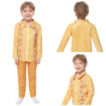 Çocuk Çocuk Felix Madrigal Cosplay Kostüm Gömlek Pantolon Kıyafetler Cadılar Bayramı Karnaval Elbise 18